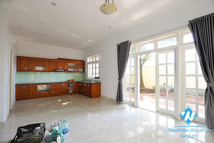 Large airy house for lease in Ciputra compound, Tay Ho, Hanoi- semi furnished.